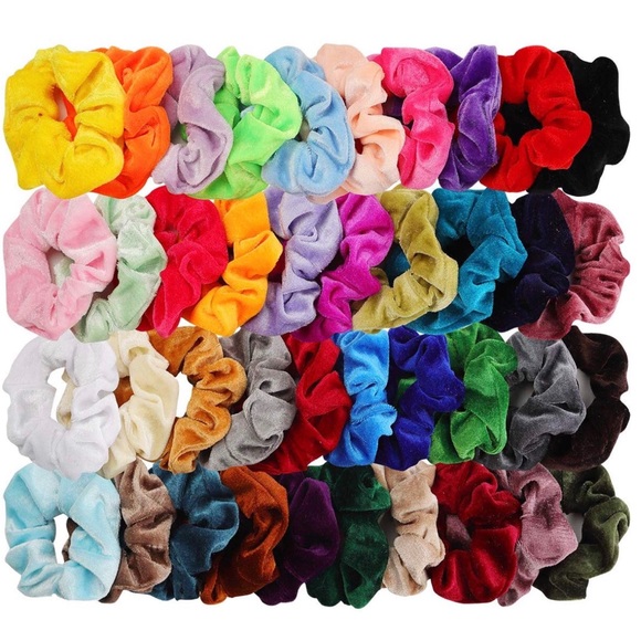 scrunchy Other - Velvet Scrunchies 40 pieces Brand New scrunchy Other - Velvet Scrunchies 40 pieces Brand New